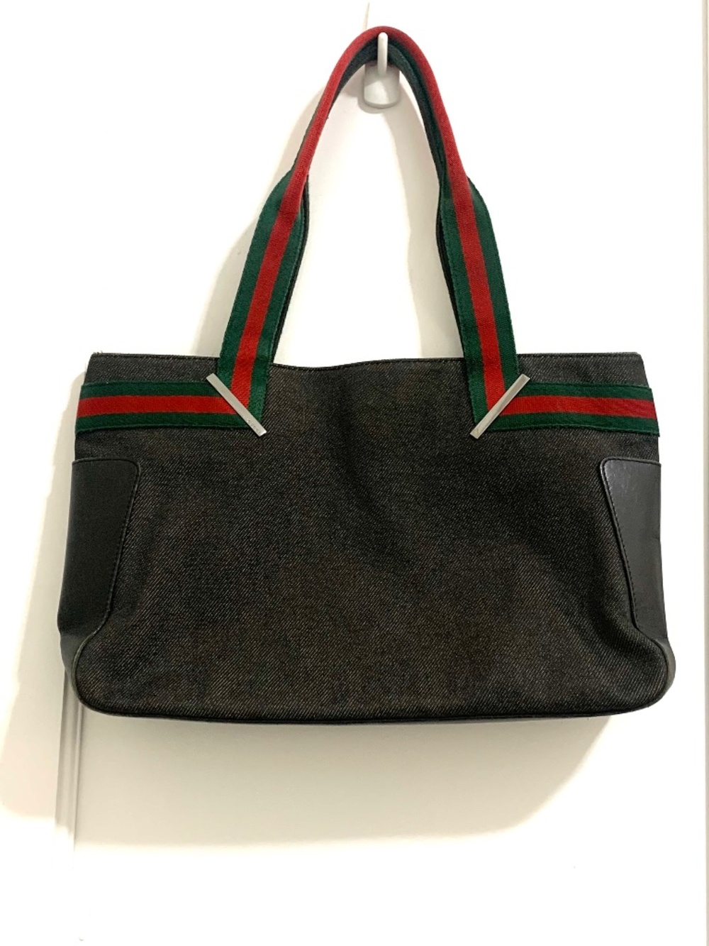 Gucci Denim Sherryline 73983 Tote -medium size